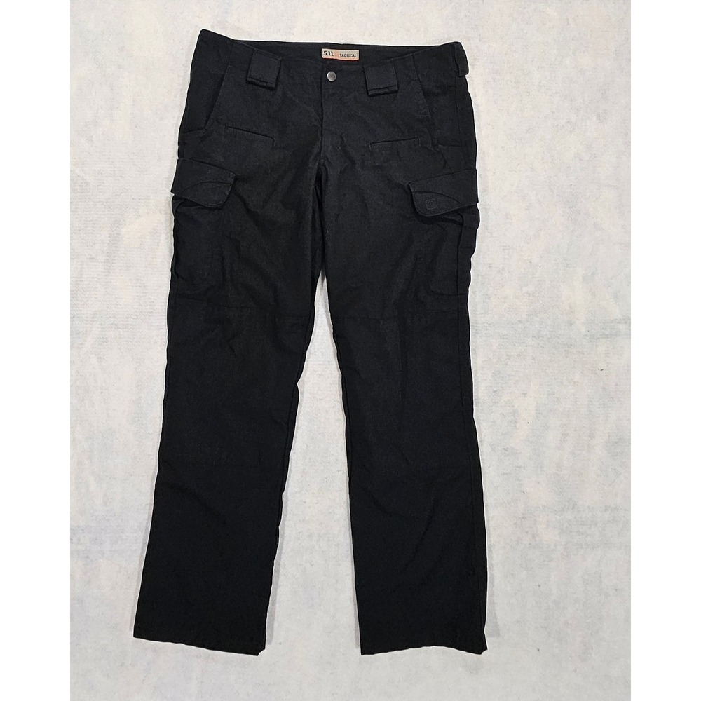 5.11 Tactical Stryke Pants Womens 10 Cargo Utility Black EMS Workwear Work